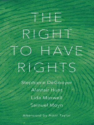 The Right to Have Rights - ebook